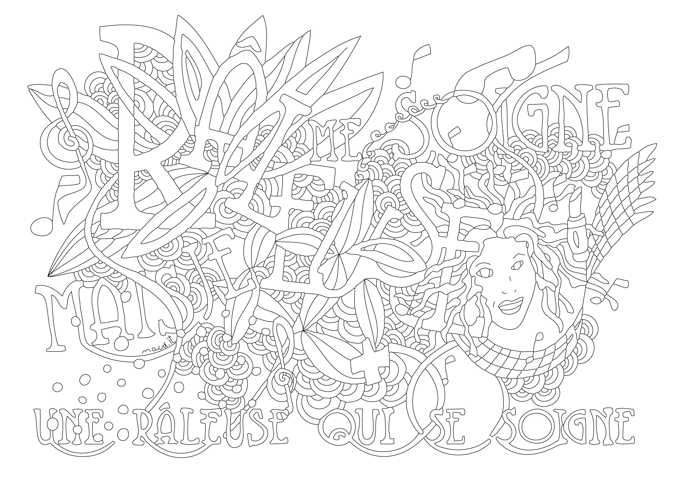 Dibujo gratuito Arteterapia #23122 de la coleccion Mandalas para imprimir