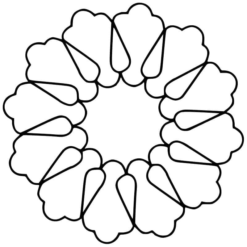 Dibujo gratuito Mandalas Abstractos #173973 de la coleccion Mandalas para imprimir
