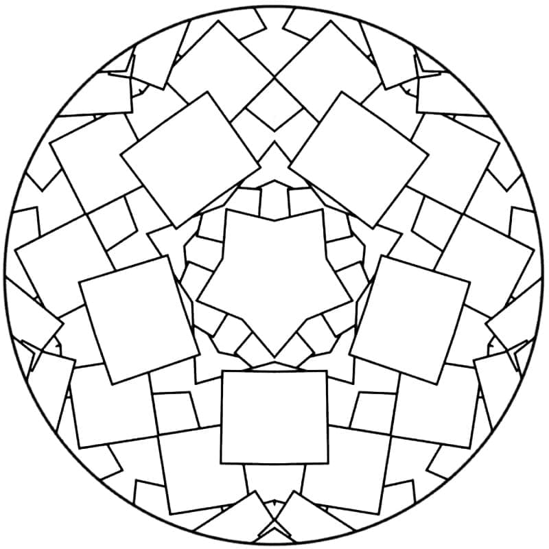 Dibujo gratuito Mandalas Abstractos #173979 de la coleccion Mandalas para imprimir