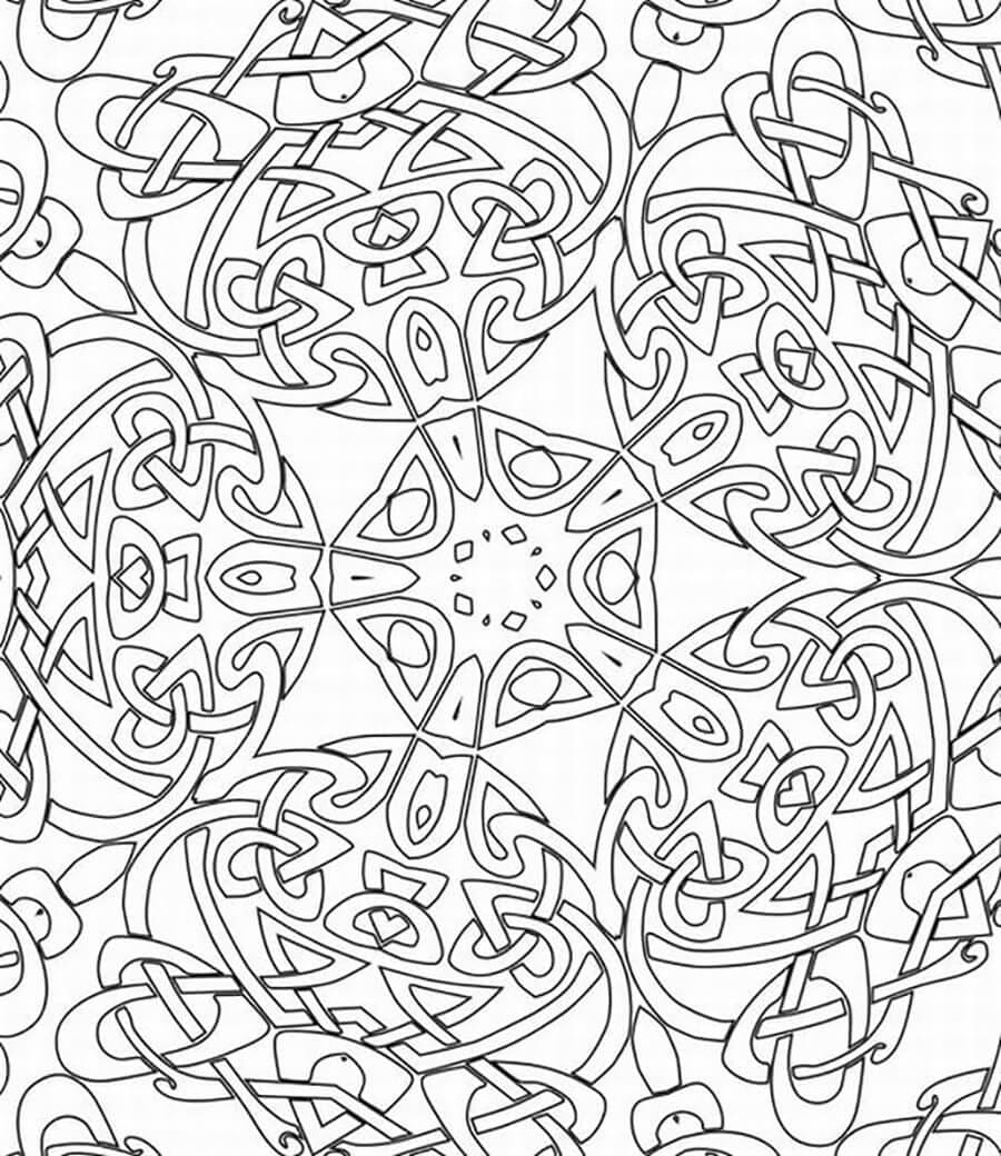 Dibujo gratuito Mandalas Abstractos #193084 de la coleccion Mandalas para imprimir