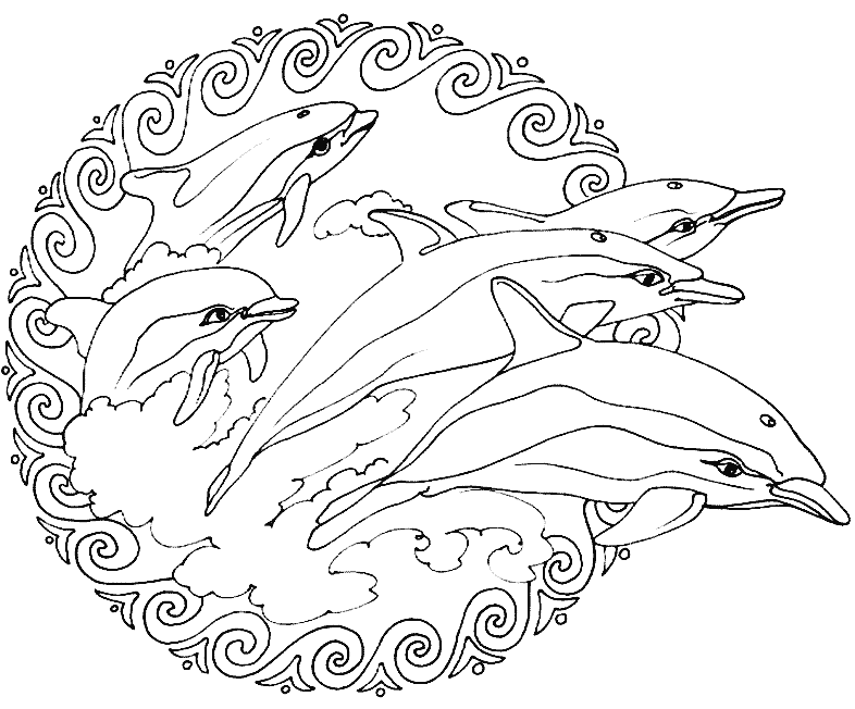 Dibujo para colorear: Mandalas Animales (Mandalas) #22718 - Dibujos para Colorear e Imprimir Gratis