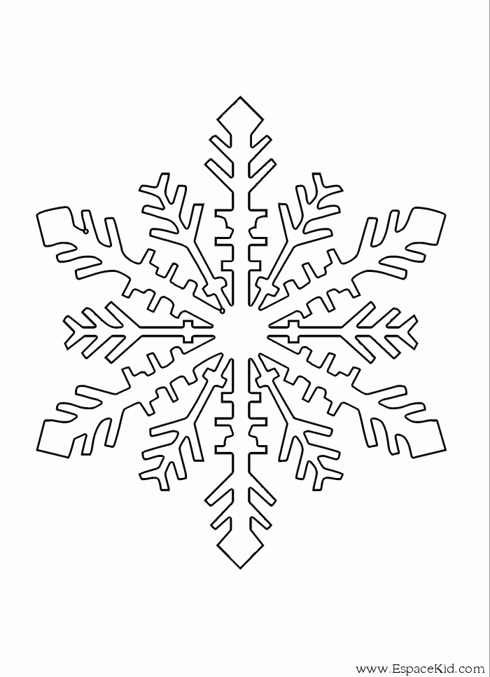 Dibujo para colorear: Mandalas Copo de nieve (Mandalas) #117599 - Dibujos para Colorear e Imprimir Gratis