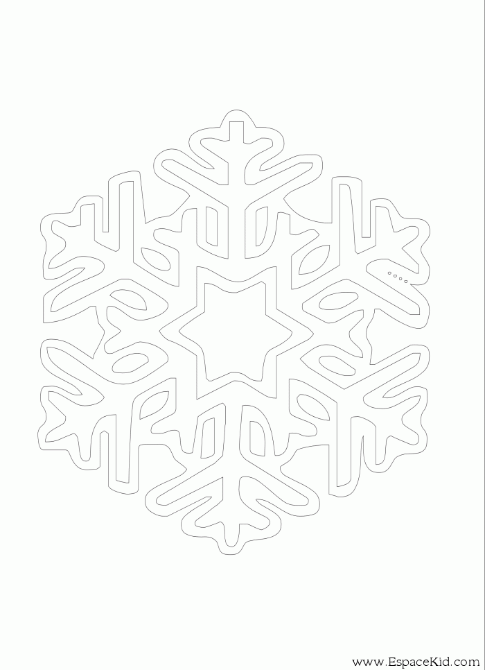 Dibujo para colorear: Mandalas Copo de nieve (Mandalas) #117618 - Dibujos para Colorear e Imprimir Gratis