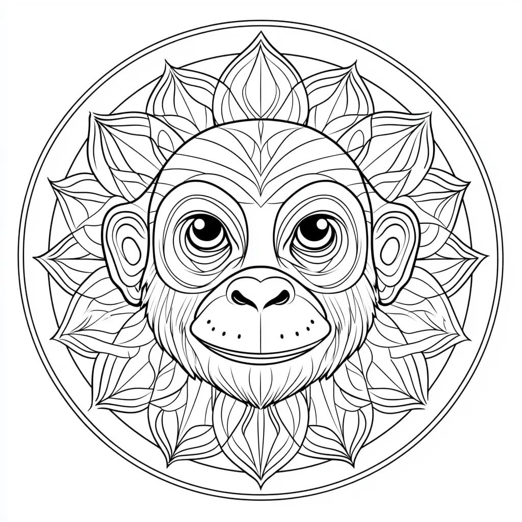 Dibujo gratuito Mandalas de Animales #218440 de la coleccion Mandalas para imprimir