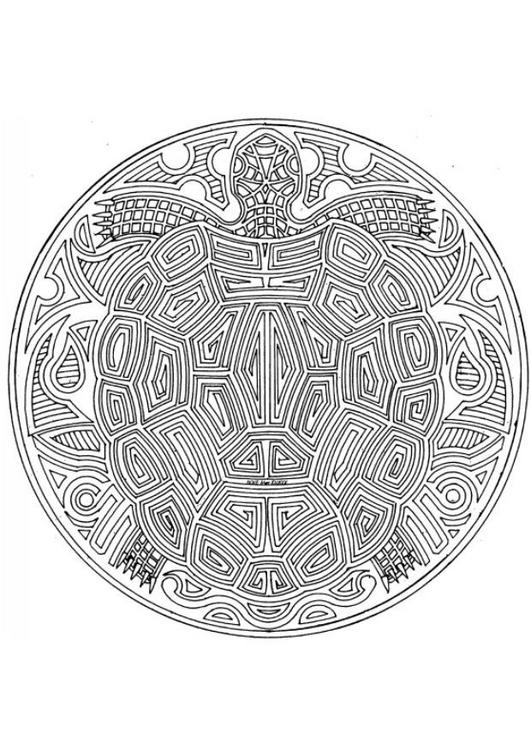 Dibujo gratuito Mandalas de Animales #22694 de la coleccion Mandalas para imprimir