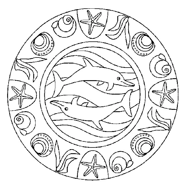 Dibujo gratuito Mandalas de Animales #22719 de la coleccion Mandalas para imprimir