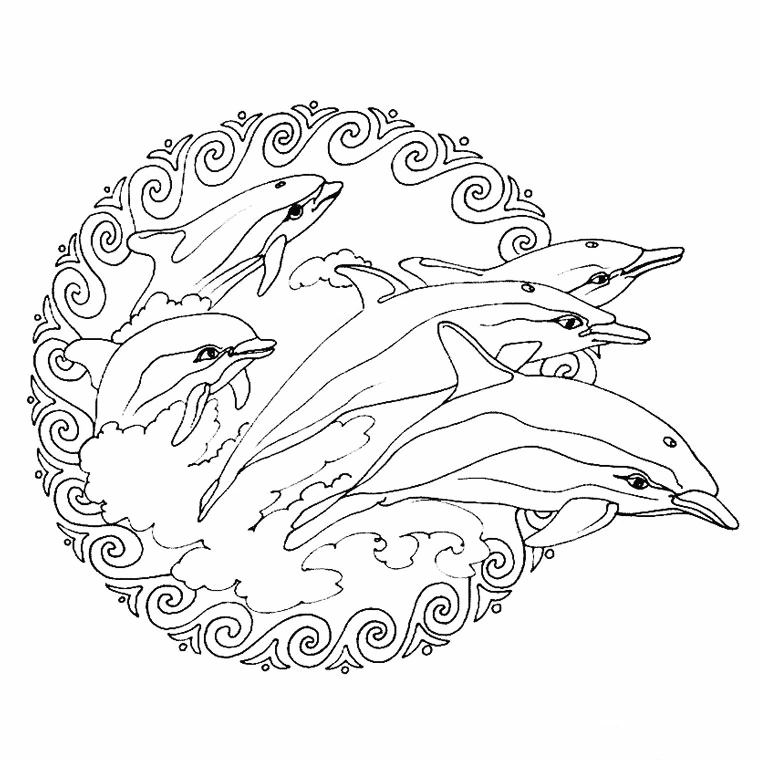 Dibujo gratuito Mandalas de Animales #22773 de la coleccion Mandalas para imprimir