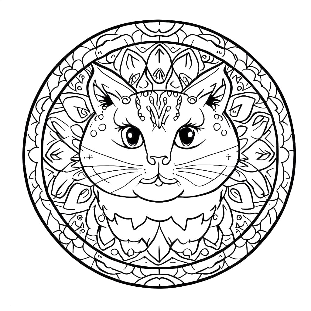 Dibujo gratuito Mandalas de Gatos #199936 de la coleccion Mandalas para imprimir Dibujo gratuito Mandalas de Gatos #199936 de la coleccion Mandalas para imprimir