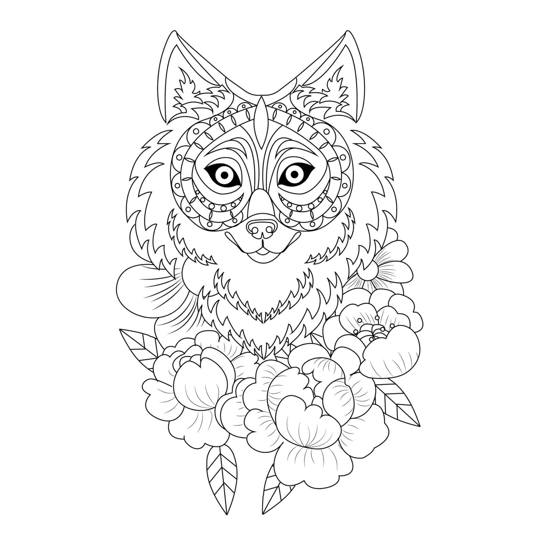 Dibujo gratuito Mandalas de Lobos #214302 de la coleccion Mandalas para imprimir Dibujo gratuito Mandalas de Lobos #214302 de la coleccion Mandalas para imprimir