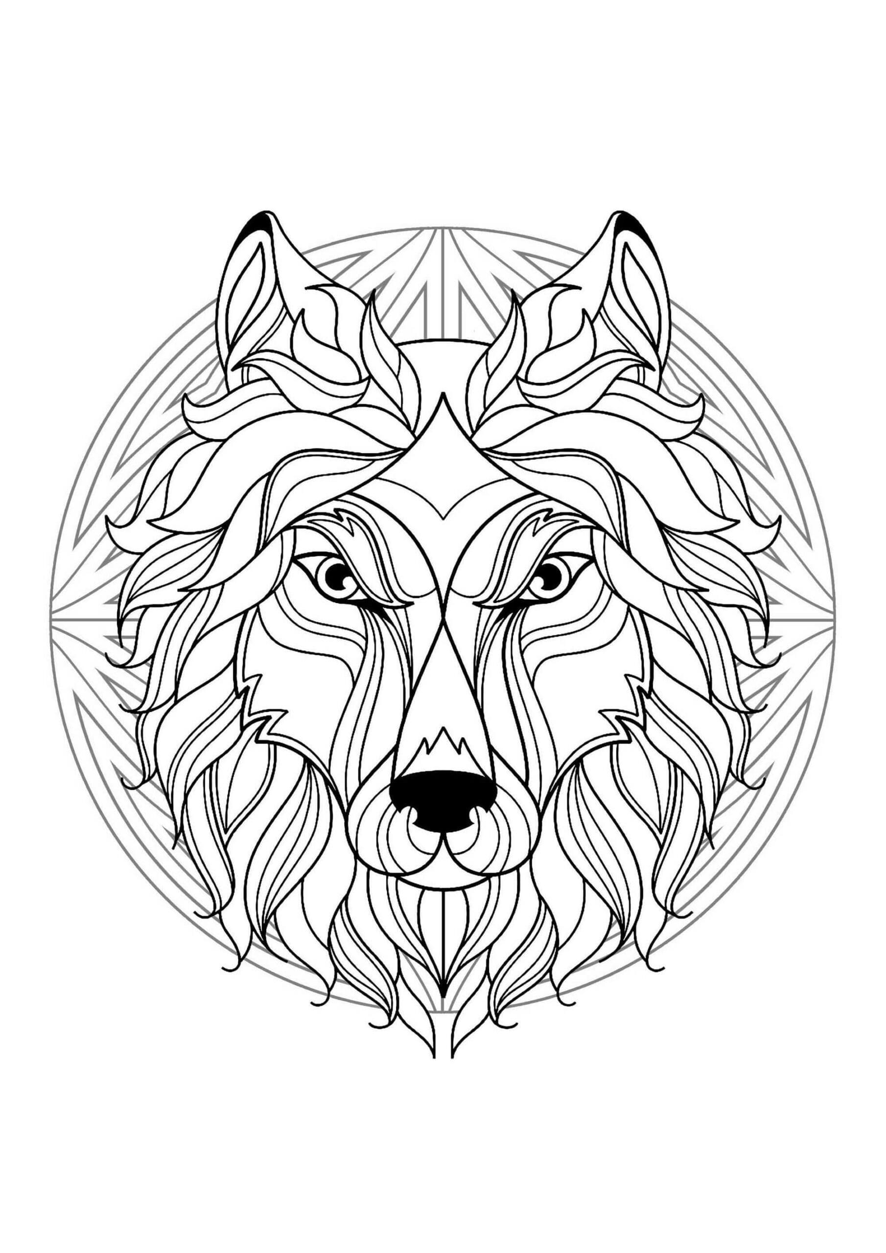 Dibujo gratuito Mandalas de Lobos #214315 de la coleccion Mandalas para imprimir Dibujo gratuito Mandalas de Lobos #214315 de la coleccion Mandalas para imprimir