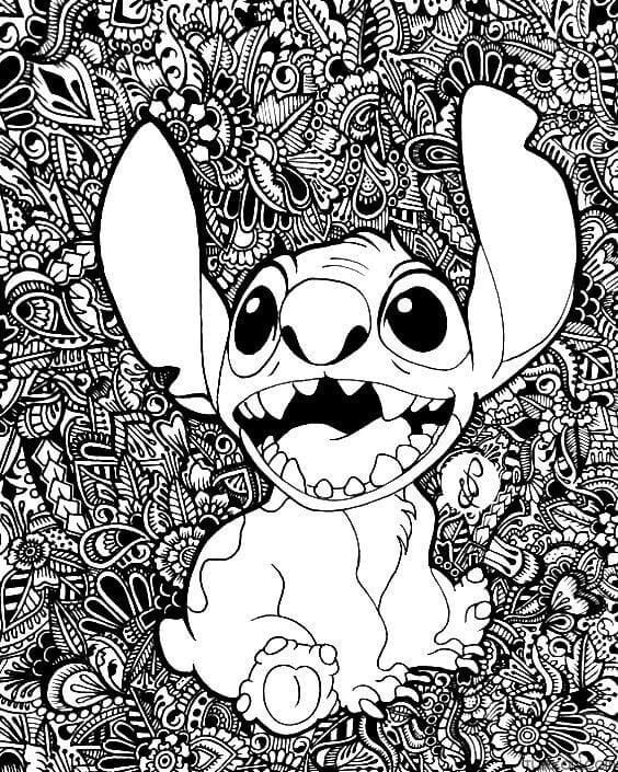 Dibujo gratuito Mandalas de Stitch #216360 de la coleccion Mandalas para imprimir