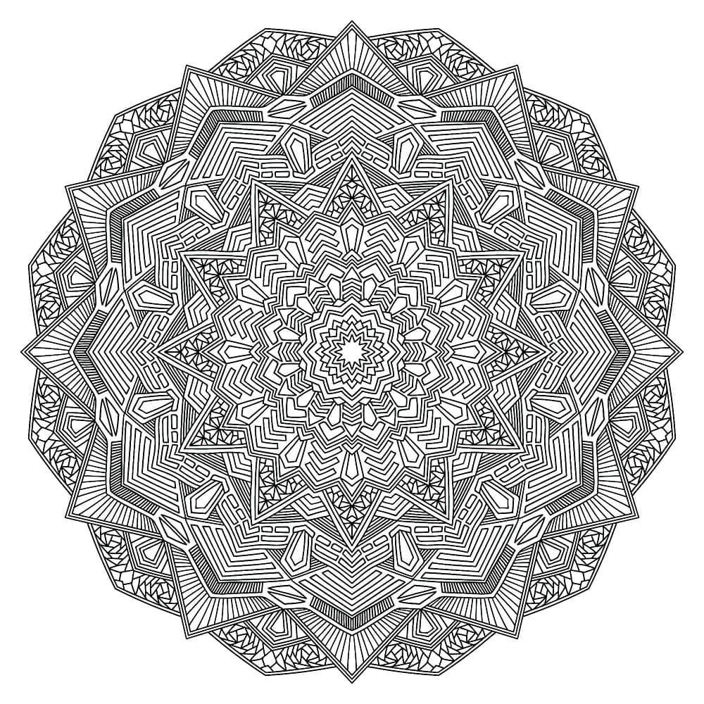 Dibujo gratuito Mandalas Difíciles #209914 de la coleccion Mandalas para imprimir Dibujo gratuito Mandalas Difíciles #209914 de la coleccion Mandalas para imprimir