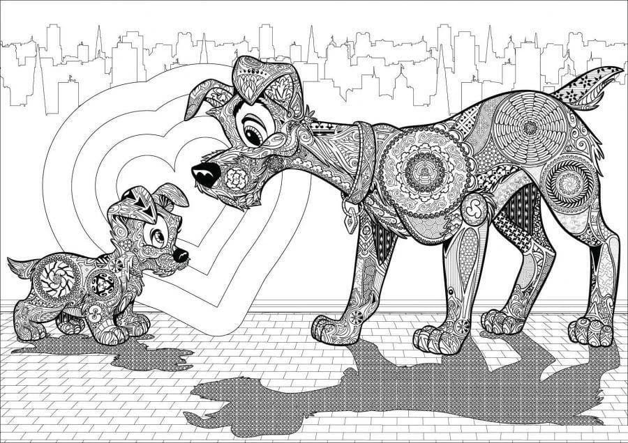 Dibujo gratuito Mandalas Disney #175275 de la coleccion Mandalas para imprimir