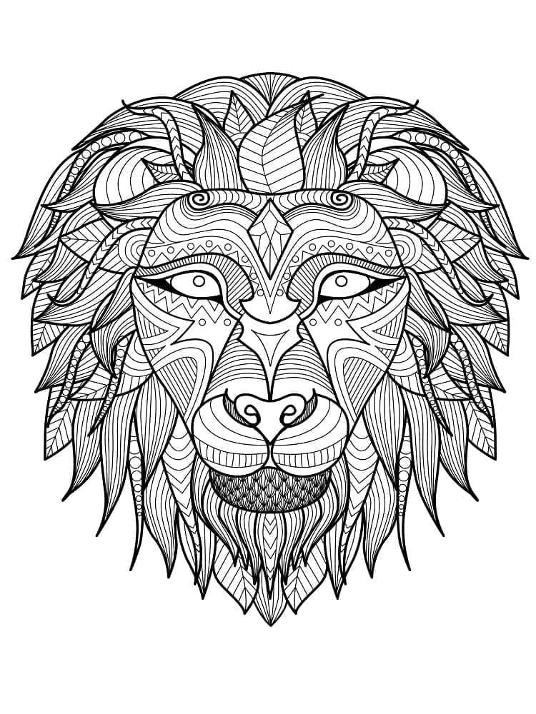 Dibujo gratuito Mandalas Leones #220807 de la coleccion Mandalas para imprimir