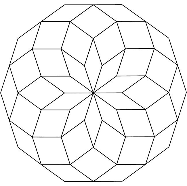 Dibujo para colorear: Mandalas para niños (Mandalas) #124132 - Dibujos para Colorear e Imprimir Gratis