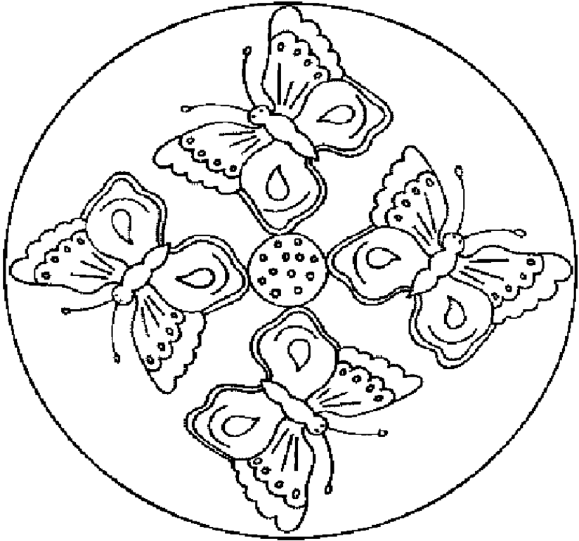 Dibujo para colorear: Mandalas para niños (Mandalas) #124213 - Dibujos para Colorear e Imprimir Gratis