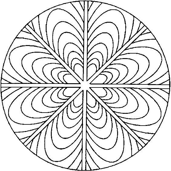 Dibujo para colorear: Mandalas para niños (Mandalas) #124281 - Dibujos para Colorear e Imprimir Gratis