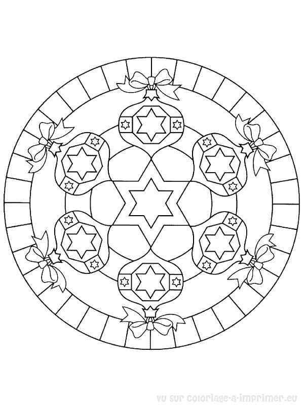 Dibujo para colorear: Mandalas para niños (Mandalas) #124301 - Dibujos para Colorear e Imprimir Gratis