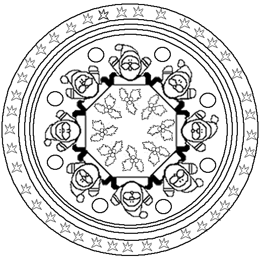 Dibujo para colorear: Mandalas para niños (Mandalas) #124337 - Dibujos para Colorear e Imprimir Gratis