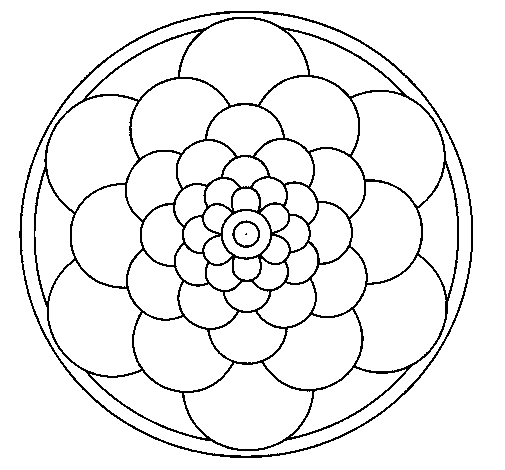 Dibujo para colorear: Mandalas para niños (Mandalas) #124348 - Dibujos para Colorear e Imprimir Gratis