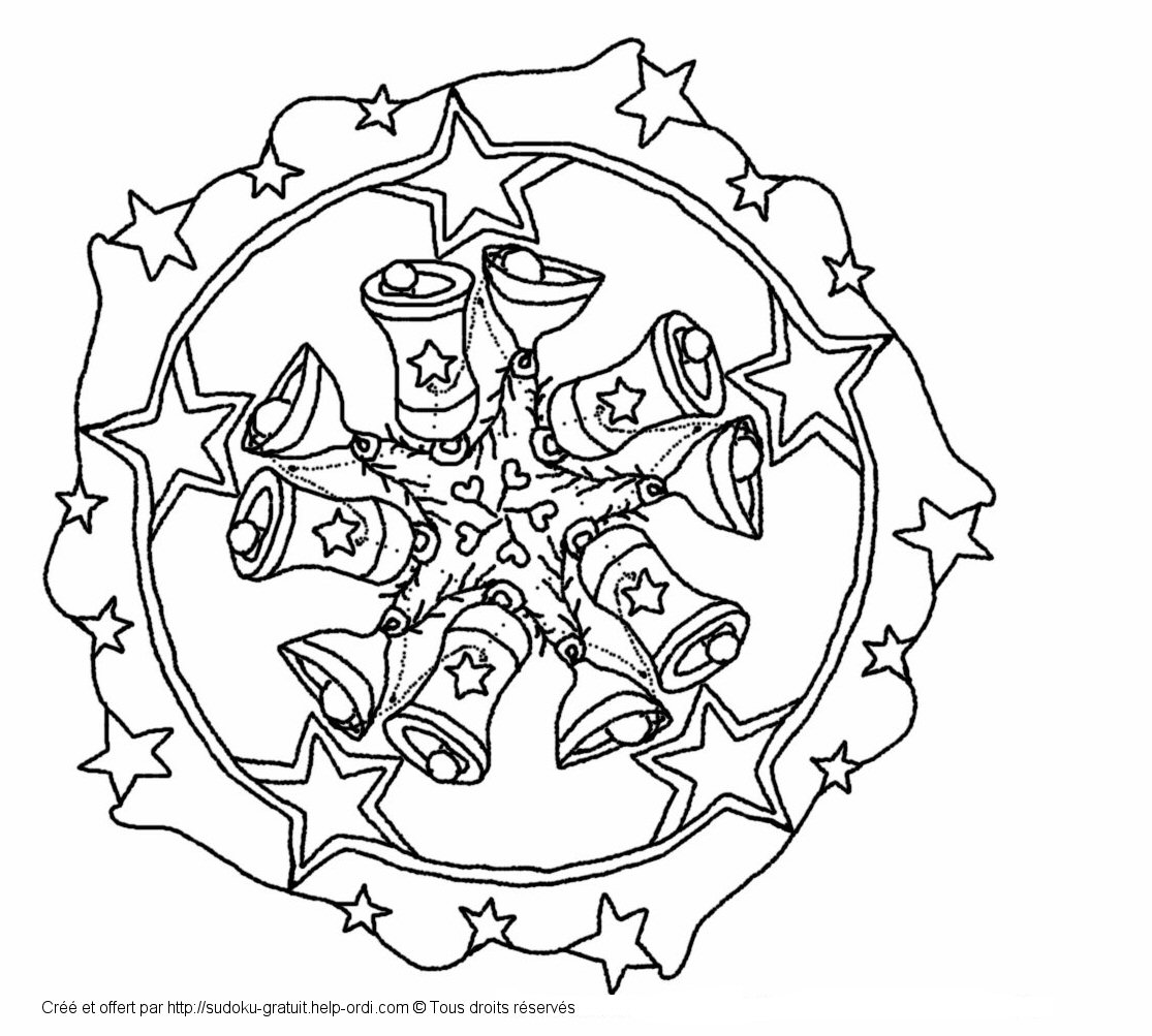 Dibujo para colorear: Mandalas para niños (Mandalas) #124420 - Dibujos para Colorear e Imprimir Gratis