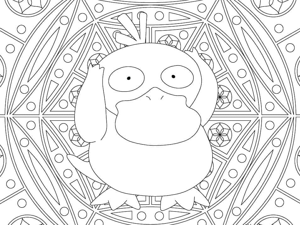 Dibujo gratuito Mandalas Pokémon #174048 de la coleccion Mandalas para imprimir