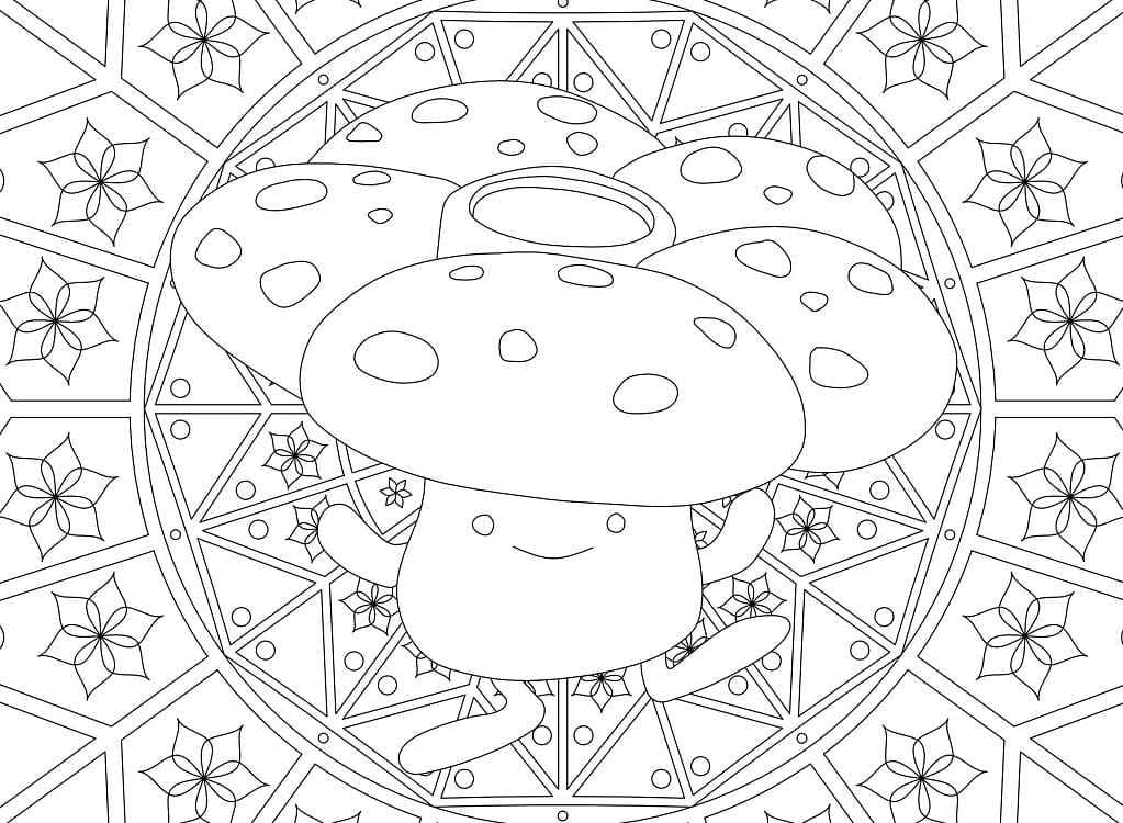 Dibujo gratuito Mandalas Pokémon #174049 de la coleccion Mandalas para imprimir