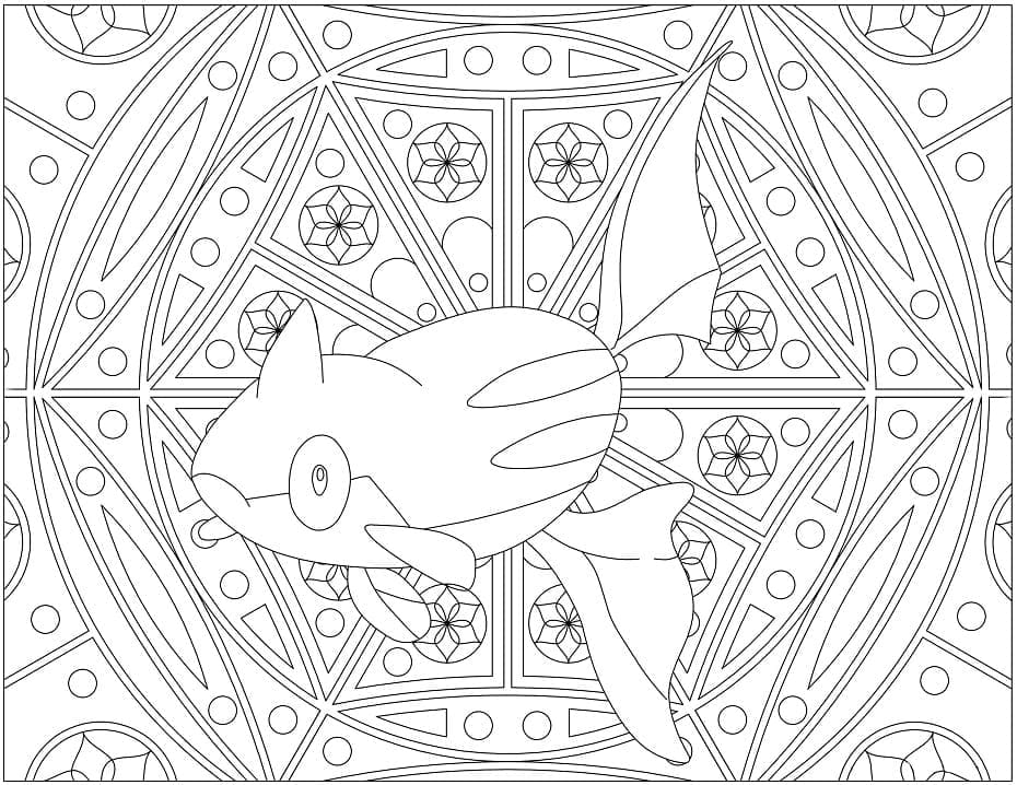 Dibujo gratuito Mandalas Pokémon #174050 de la coleccion Mandalas para imprimir