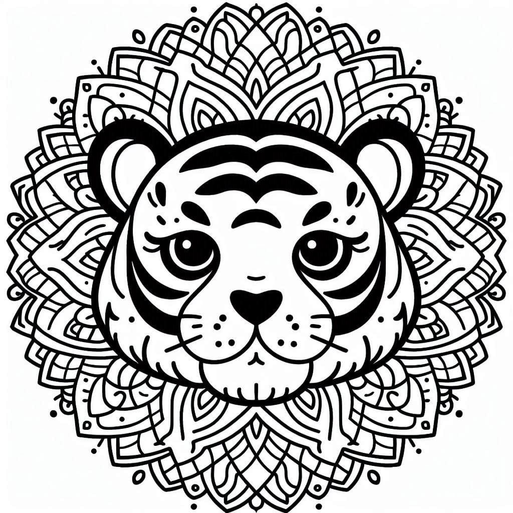 Dibujo gratuito Mandalas Tigre #221067 de la coleccion Mandalas para imprimir Dibujo gratuito Mandalas Tigre #221067 de la coleccion Mandalas para imprimir