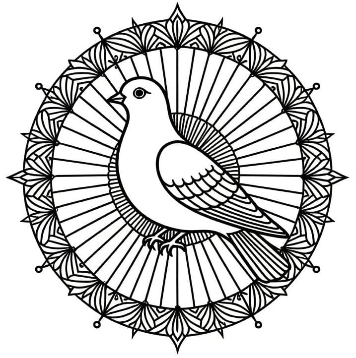 Dibujo gratuito Pájaro Mandala #221969 de la coleccion Mandalas para imprimir Dibujo gratuito Pájaro Mandala #221969 de la coleccion Mandalas para imprimir