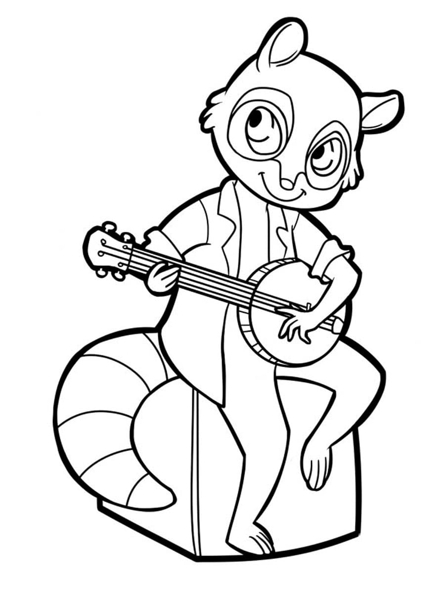 Dibujo gratuito Banjo #176961 de la coleccion Música para imprimir
