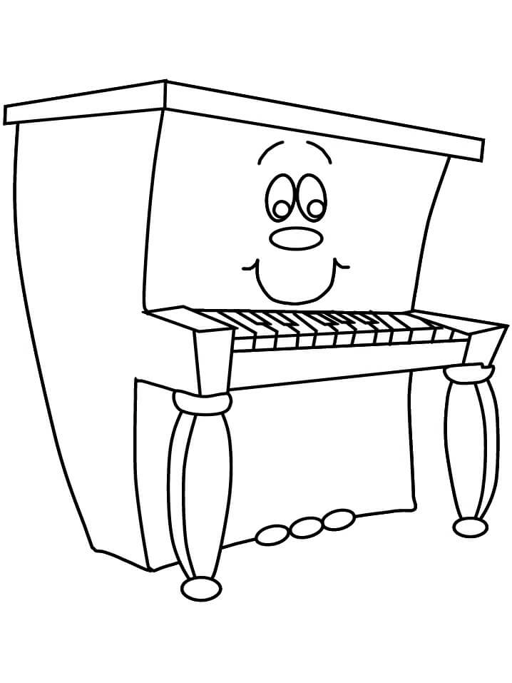 Dibujo gratuito Piano #173511 de la coleccion Música para imprimir