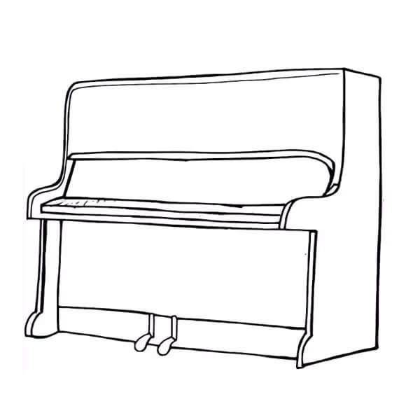 Dibujo gratuito Piano #173524 de la coleccion Música para imprimir