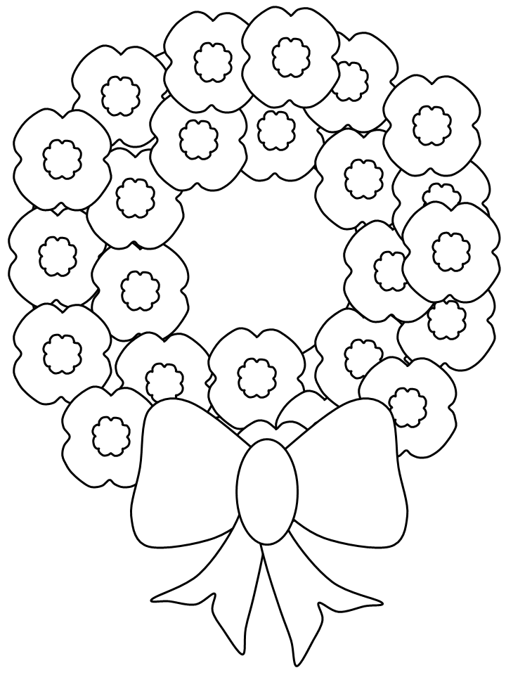 Dibujo para colorear: Amapola (Naturaleza y Estaciones) #162474 - Dibujos para Colorear e Imprimir Gratis