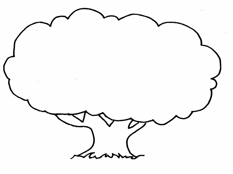 Dibujo para colorear: Árbol (Naturaleza y Estaciones) #154669 - Dibujos para Colorear e Imprimir Gratis