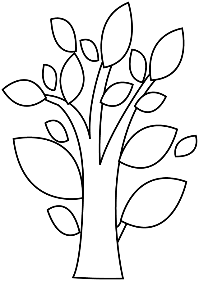Dibujo gratuito Árbol #154694 de la coleccion Naturaleza y Estaciones para imprimir