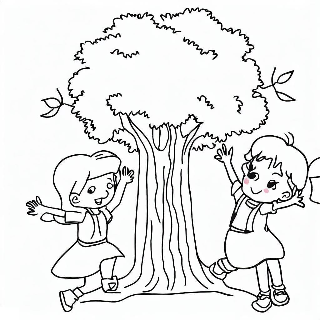 Dibujo gratuito Árbol #190421 de la coleccion Naturaleza y Estaciones para imprimir