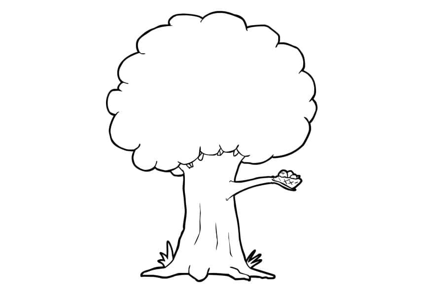 Dibujo gratuito Árbol #190470 de la coleccion Naturaleza y Estaciones para imprimir