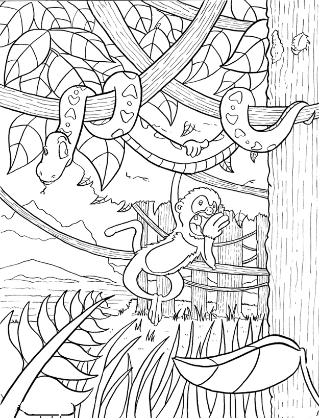 Dibujo gratuito Bosque #157105 de la coleccion Naturaleza y Estaciones para imprimir