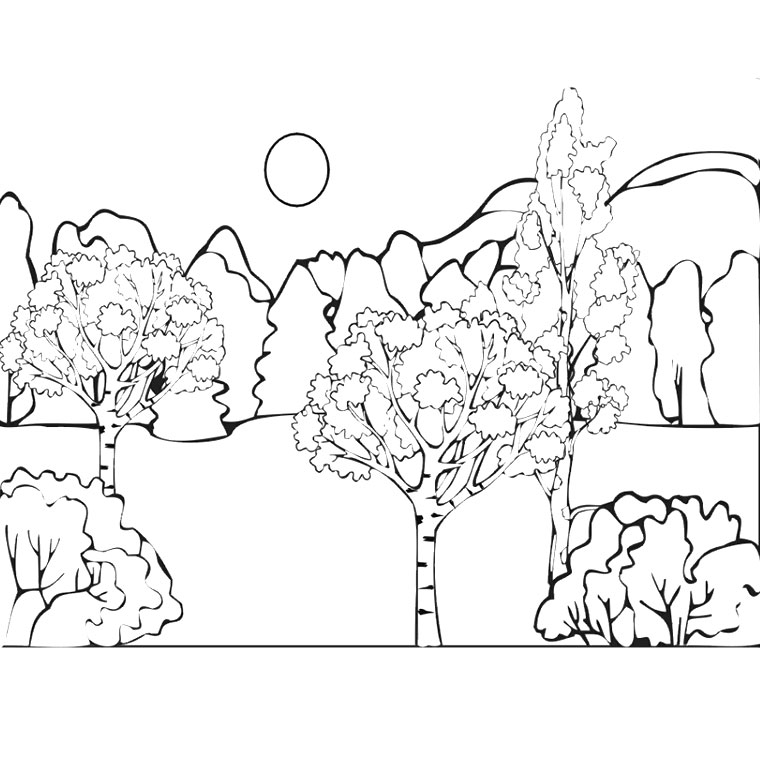Dibujo gratuito Campo #165455 de la coleccion Naturaleza y Estaciones para imprimir