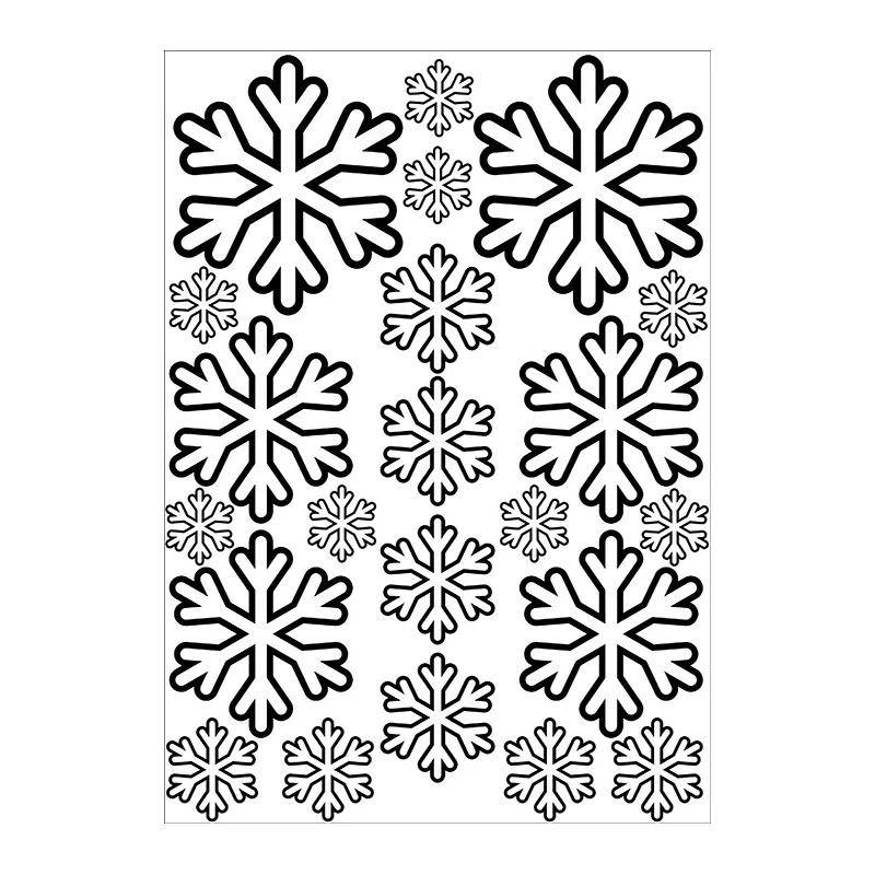 Dibujo para colorear: Copo de Nieve (Naturaleza y Estaciones) #160486 - Dibujos para Colorear e Imprimir Gratis