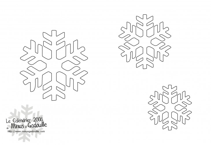Dibujo para colorear: Copo de Nieve (Naturaleza y Estaciones) #160534 - Dibujos para Colorear e Imprimir Gratis