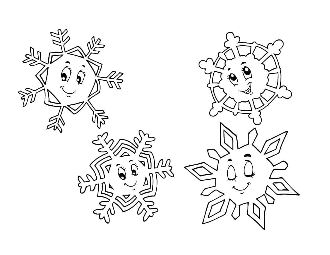 Dibujo gratuito Copo de Nieve #190287 de la coleccion Naturaleza y Estaciones para imprimir Dibujo gratuito Copo de Nieve #190287 de la coleccion Naturaleza y Estaciones para imprimir