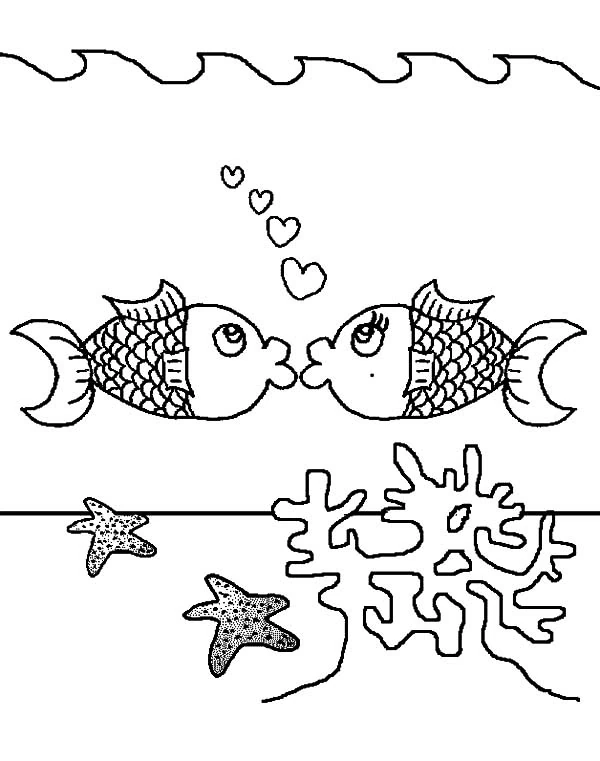 Dibujo gratuito Coral #163101 de la coleccion Naturaleza y Estaciones para imprimir
