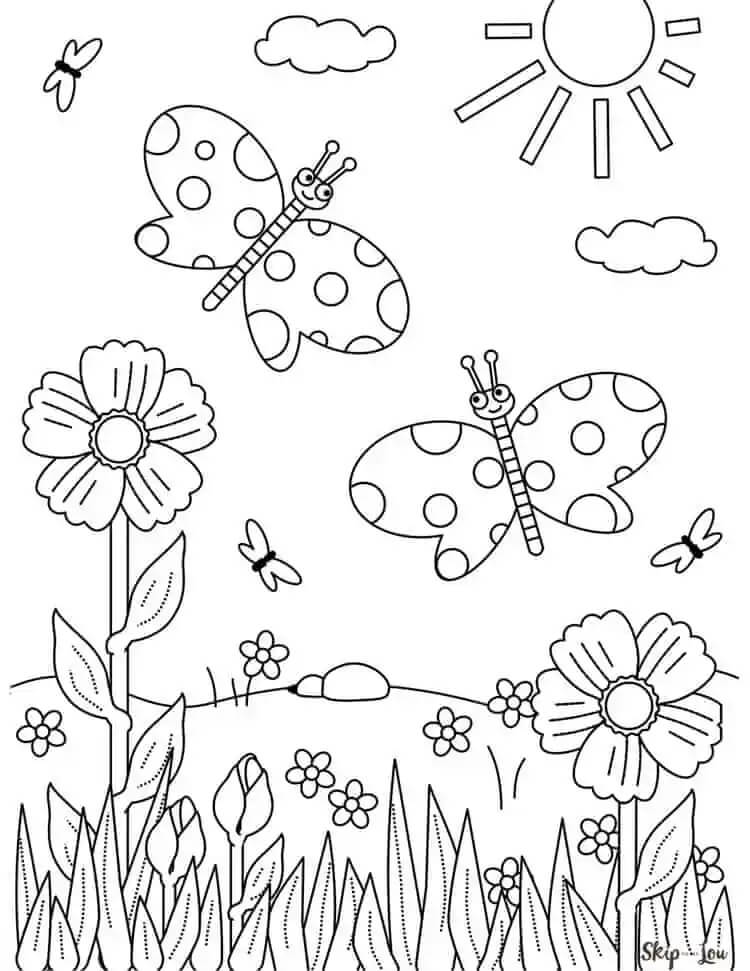 Dibujo gratuito Flor #170891 de la coleccion Naturaleza y Estaciones para imprimir