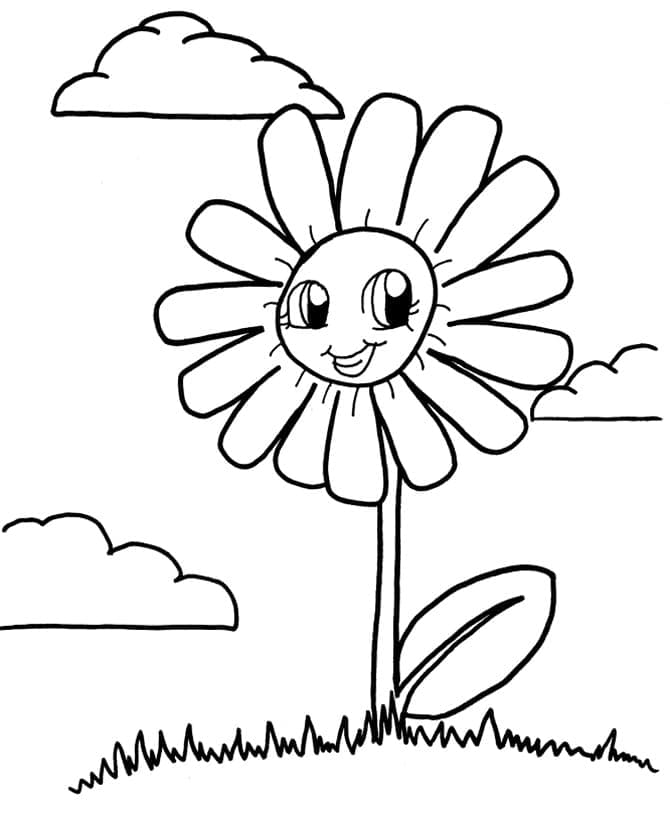 Dibujo gratuito Flor #176445 de la coleccion Naturaleza y Estaciones para imprimir