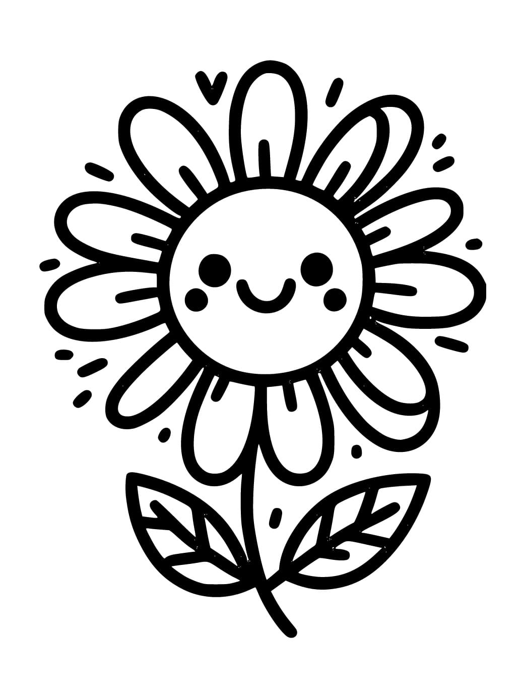 Dibujo gratuito Flor #213412 de la coleccion Naturaleza y Estaciones para imprimir