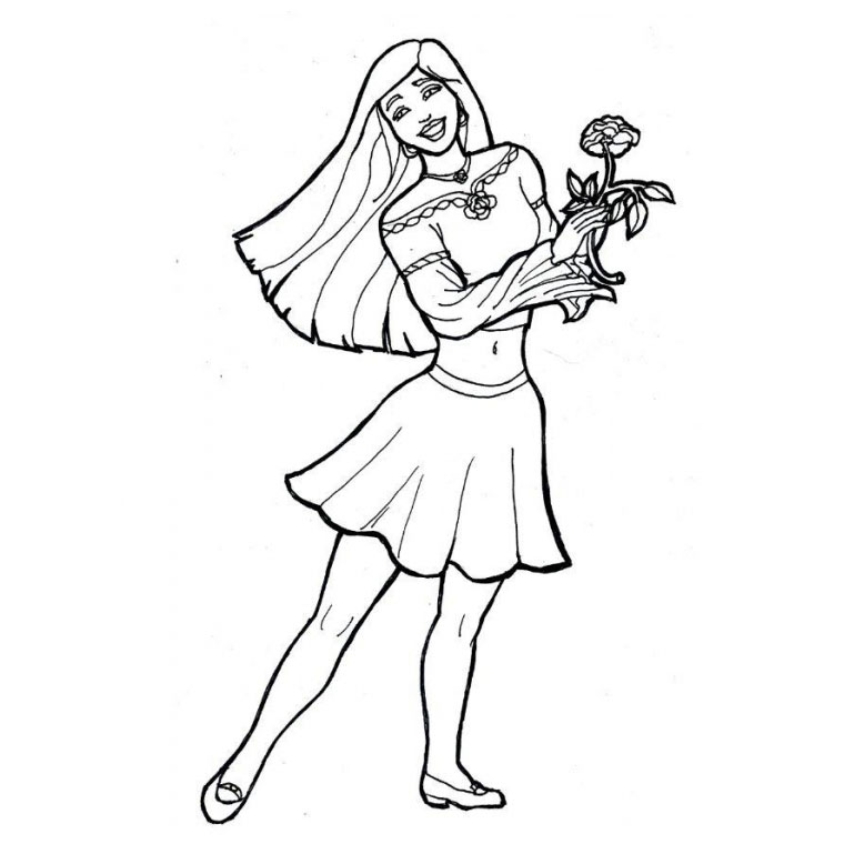 Dibujo gratuito Flores #155260 de la coleccion Naturaleza y Estaciones para imprimir