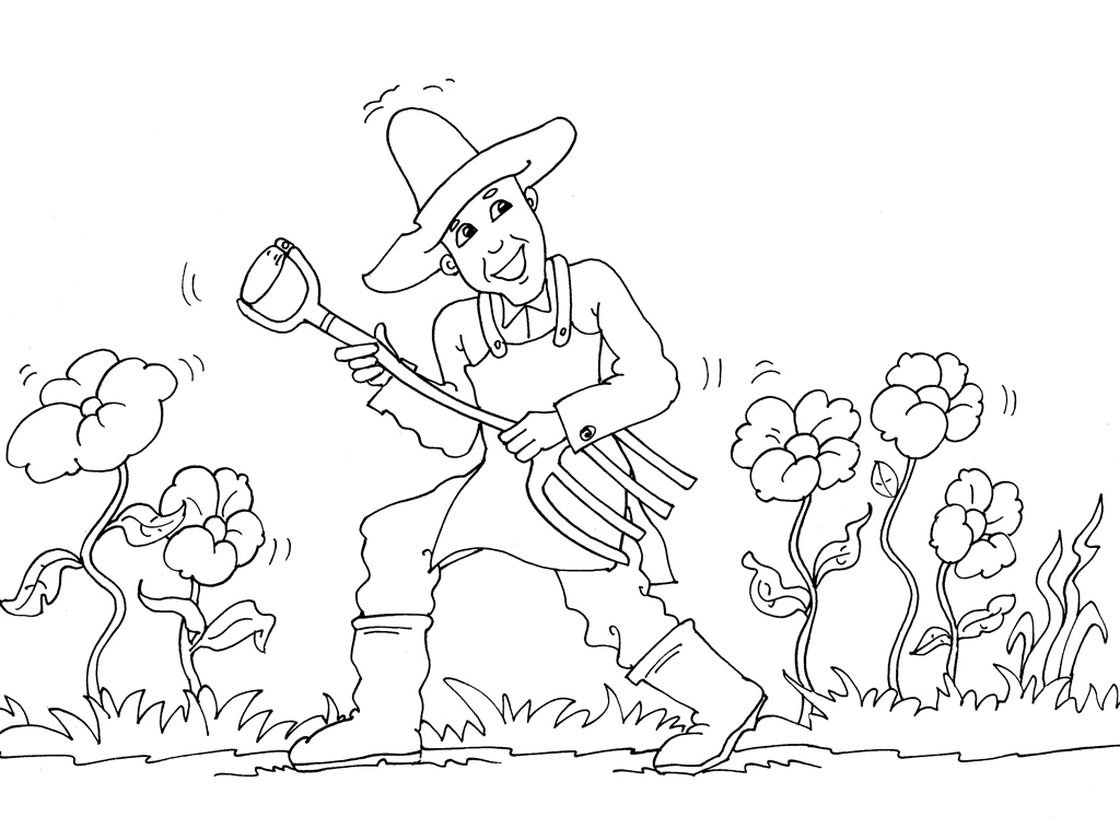 Dibujo gratuito Jardín #166478 de la coleccion Naturaleza y Estaciones para imprimir