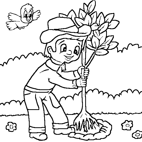 Dibujo gratuito Jardín #166490 de la coleccion Naturaleza y Estaciones para imprimir